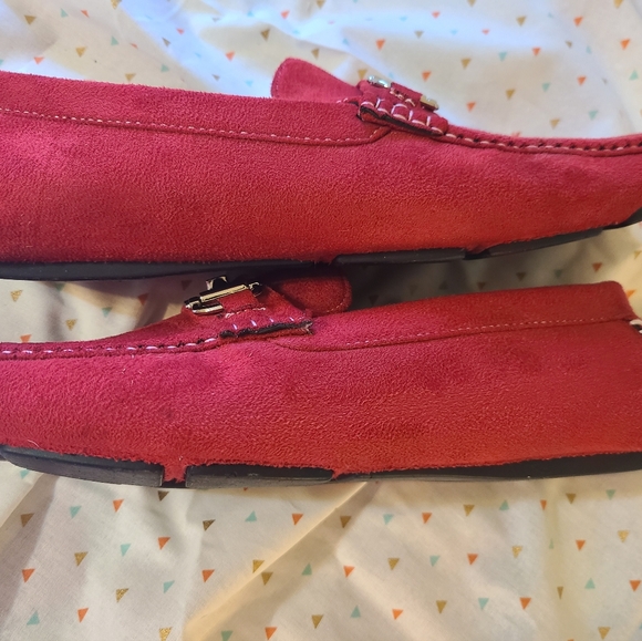 David Stone Men’s Faux Suede Loafers Size 11 - Picture 4 of 5